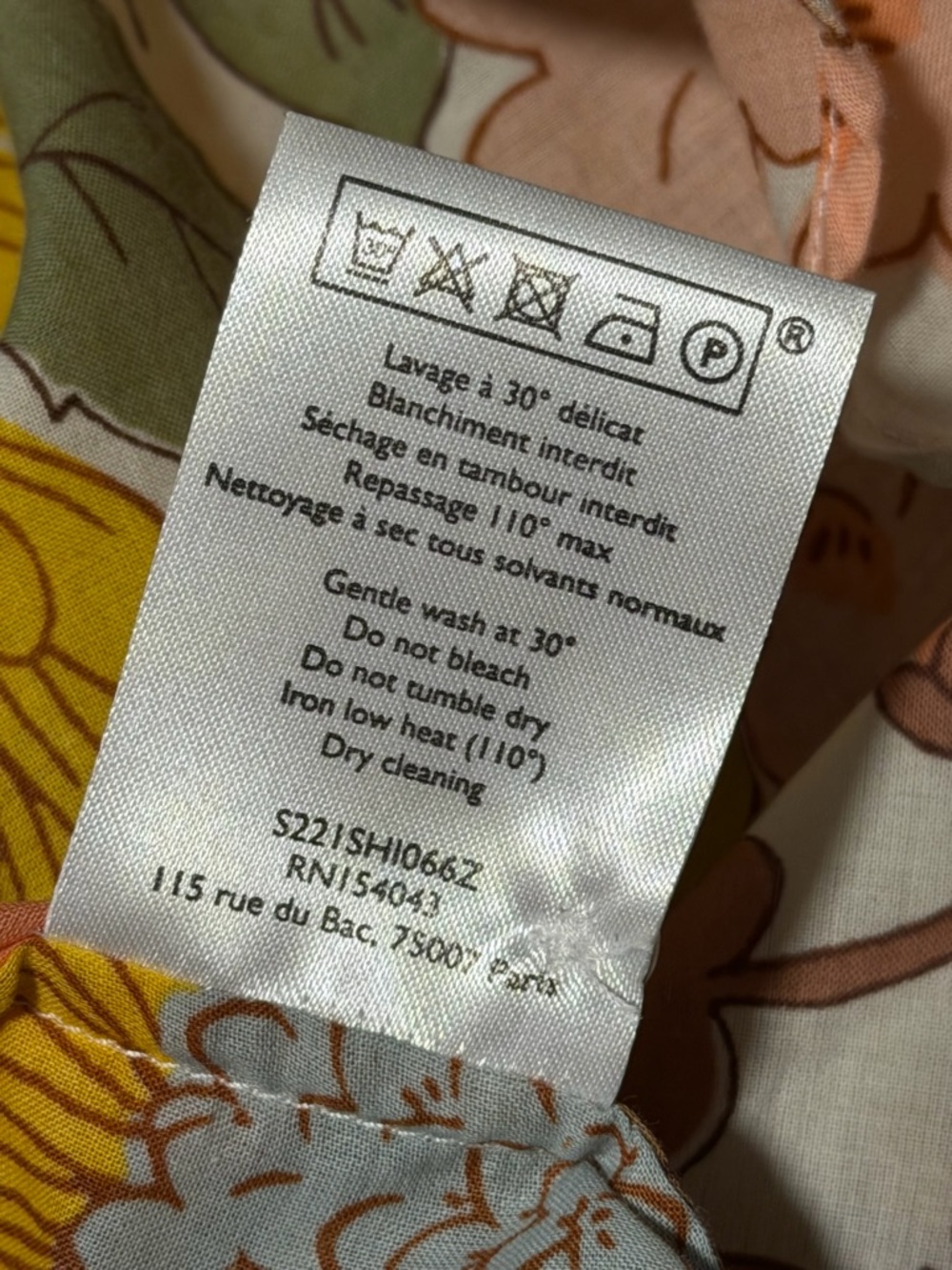 Sézane Pierro Shirt in 70s boho - Picture 6 of 6